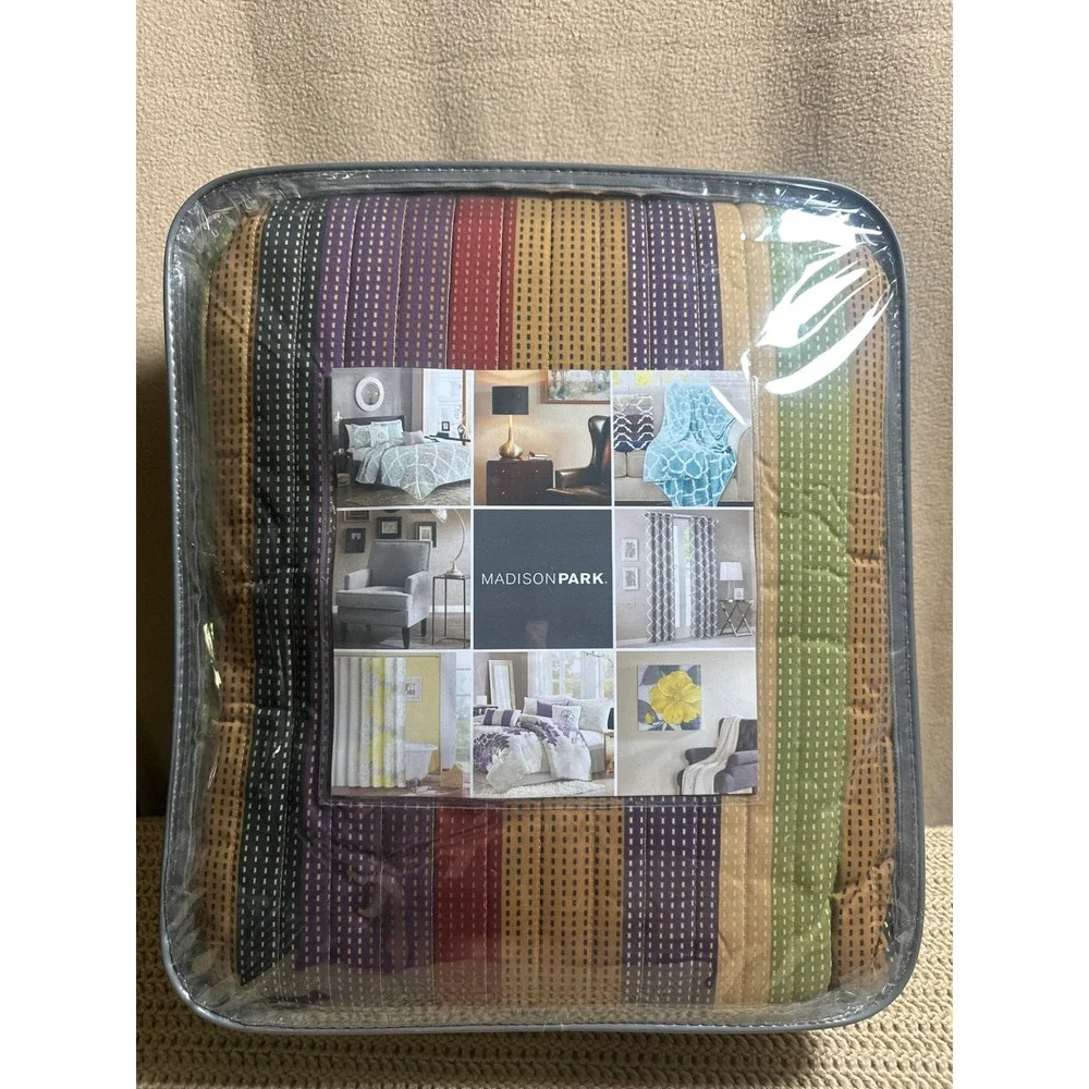 Madison Park Yosemite 6 Piece Daybed Cover Set Multi Color Striped MP13-4473 NEW